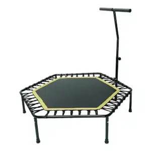 Trampolín Saltarín Hexagonal con Agarre - 40 pulgadas