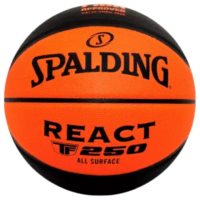 PELOTA DE BASKET SPALDING REACT TF-250 ALL SURFACE