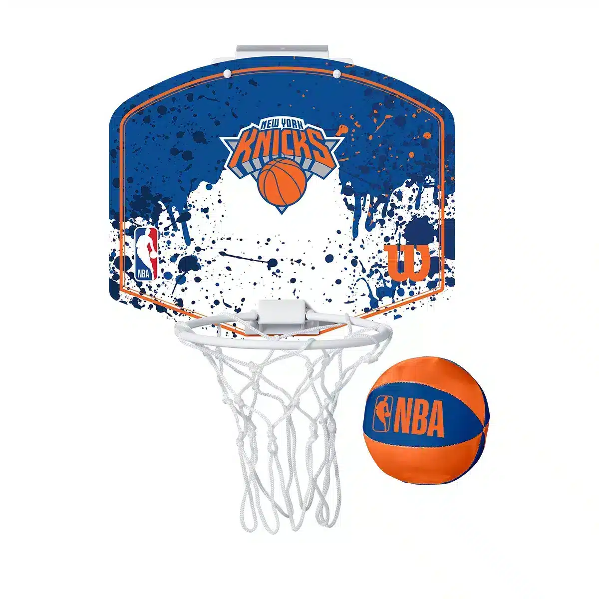 Mini Tablero + Mini Pelota de Básket Wilson NBA Team New York Knicks