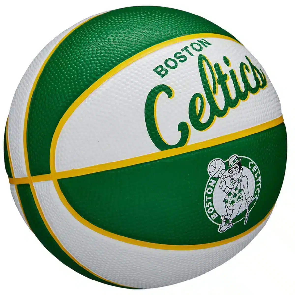 Pelota de Básket Wilson NBA Team Retro Boston Celtics - #3 - Imagen 2