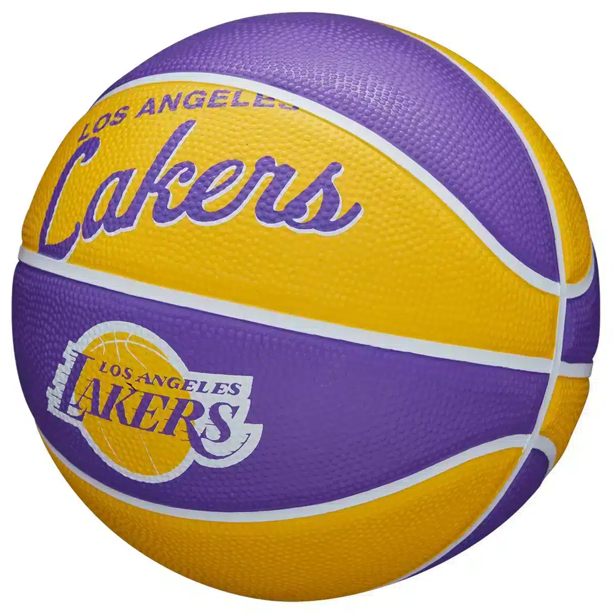 Pelota de Básket Wilson NBA Team Retro Los Angeles Lakers - #3 - Imagen 3