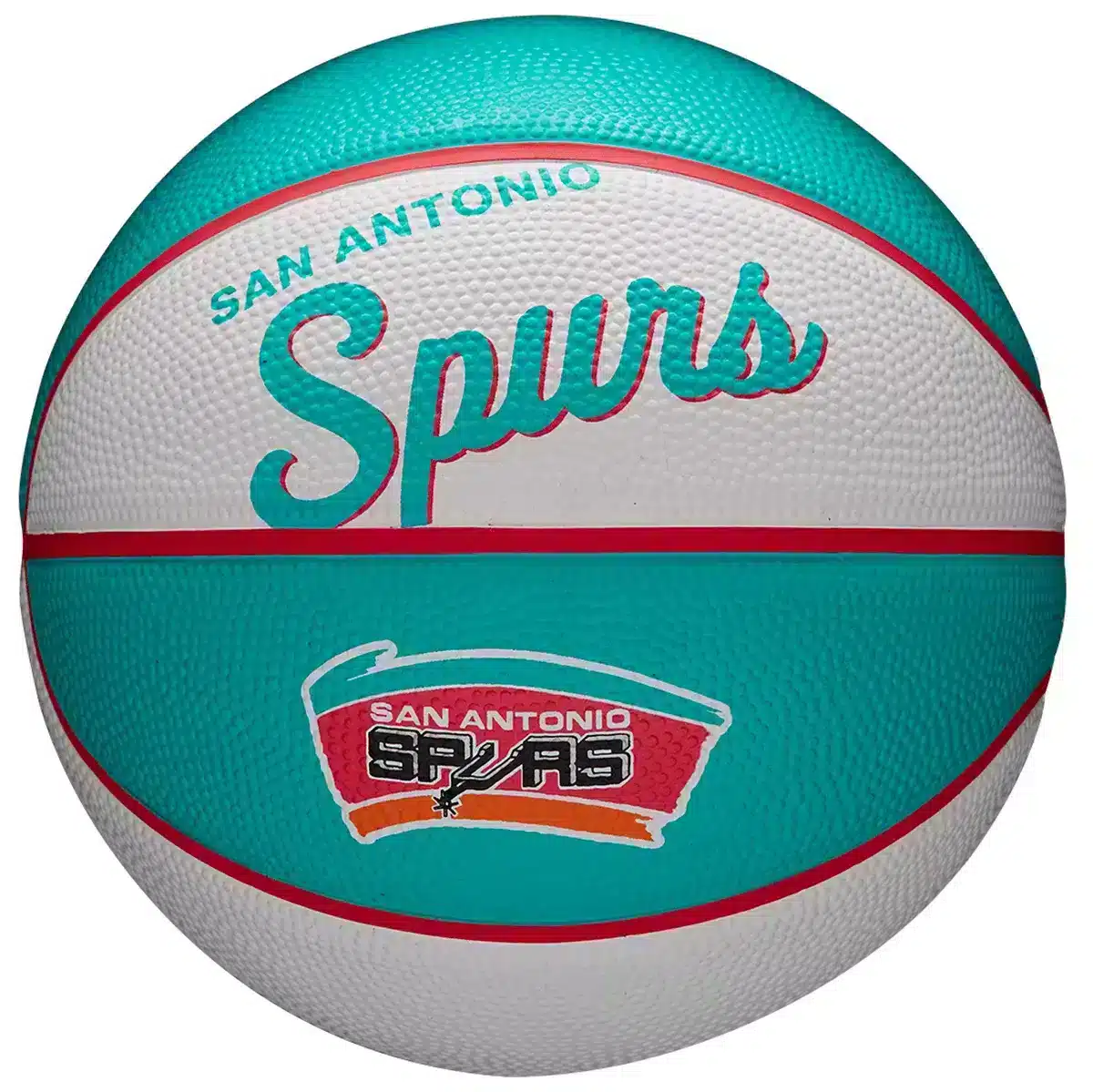 PELOTA DE BÁSKET WILSON NBA TEAM RETRO SAN ANTONIO SPURS- #3