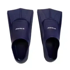 Aletas de Natación Corta Training Navy - Aquatek