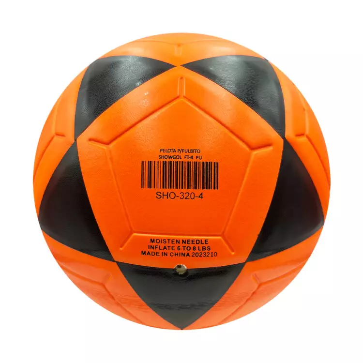 PELOTA DE FÚTBOL SHOWGOL FT CUERO PU VULCANIZADO - Imagen 3