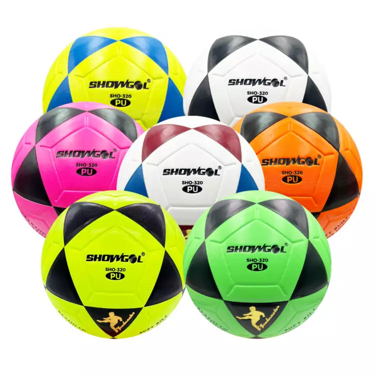 PELOTA DE FÚTBOL SHOWGOL FT CUERO PU VULCANIZADO - Imagen 5