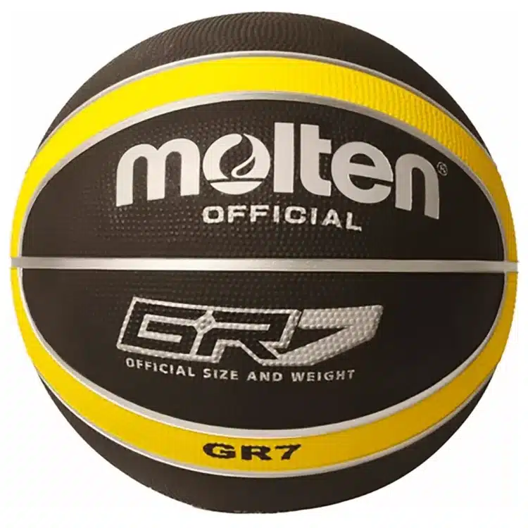 Pelota de Básket Molten GR7 Negro / Amarillo – #7