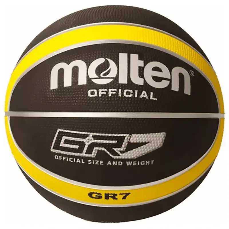 Pelota de Básket Molten GR7 Negro / Amarillo – #7