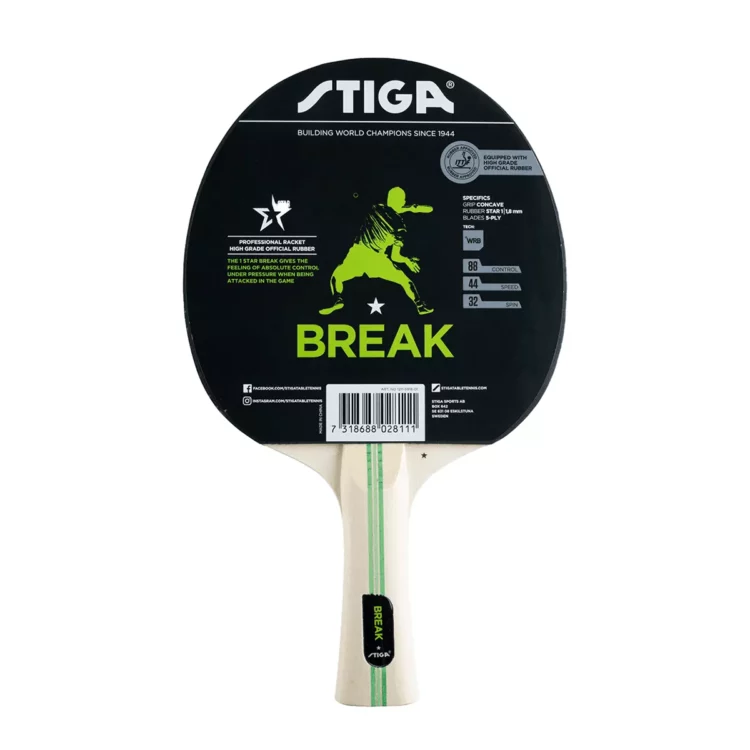 RAQUETA TENIS DE MESA BREAK STIGA 1 ESTRELLA