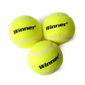 Alternative view of PELOTAS DE TENIS WINNER KING COMPETENCIA X3 UNID.