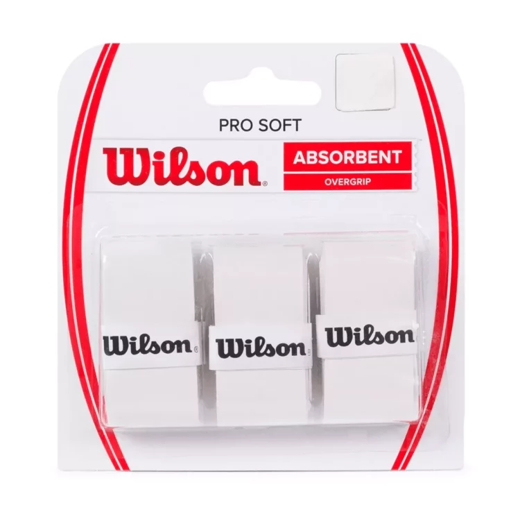 Wilson Overgrip Pro Soft Absorbent - 3 Unidades