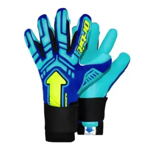 GUANTES DE ARQUERO FÚTBOL ARROW - CELESTE
