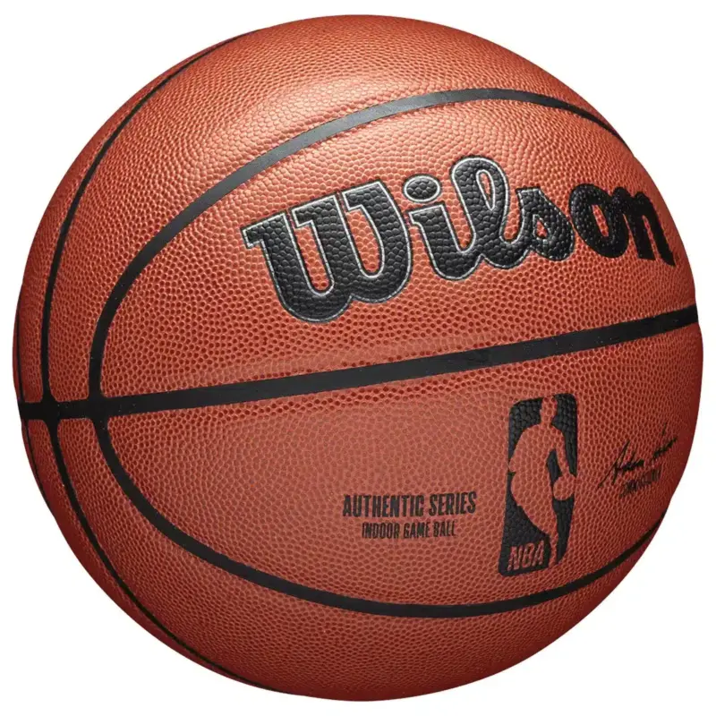 PELOTA BASKET WILSON NBA AUTHENTIC INDOOR GAME BALL - #7 - Imagen 2