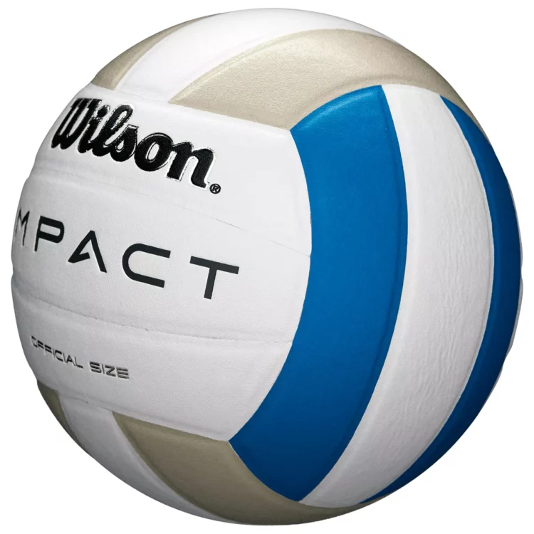 Pelota de Voley Wilson Impact - Azul/Gris - Imagen 2
