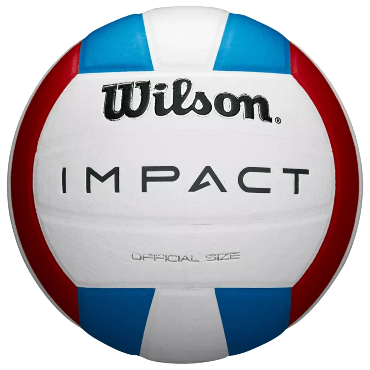 Pelota de Voley Wilson Impact - Rojo/Azul