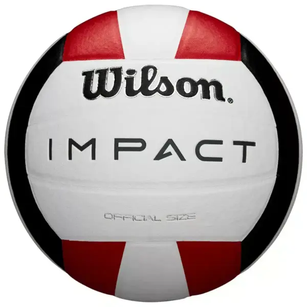 Pelota de Voley Wilson Impact - Rojo/Negro