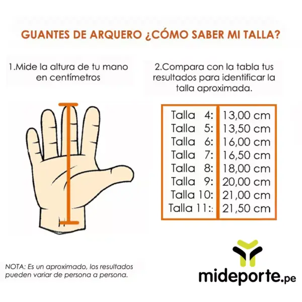 Guantes de Arquero Fútbol Leader - Amarillo - Imagen 2