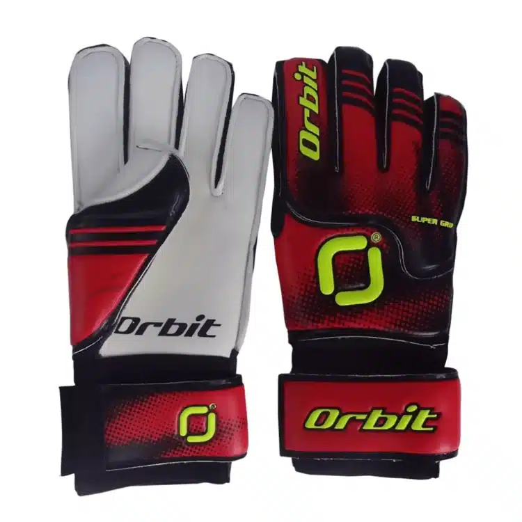 Guantes de Arquero Fútbol Super Grip - Rojo