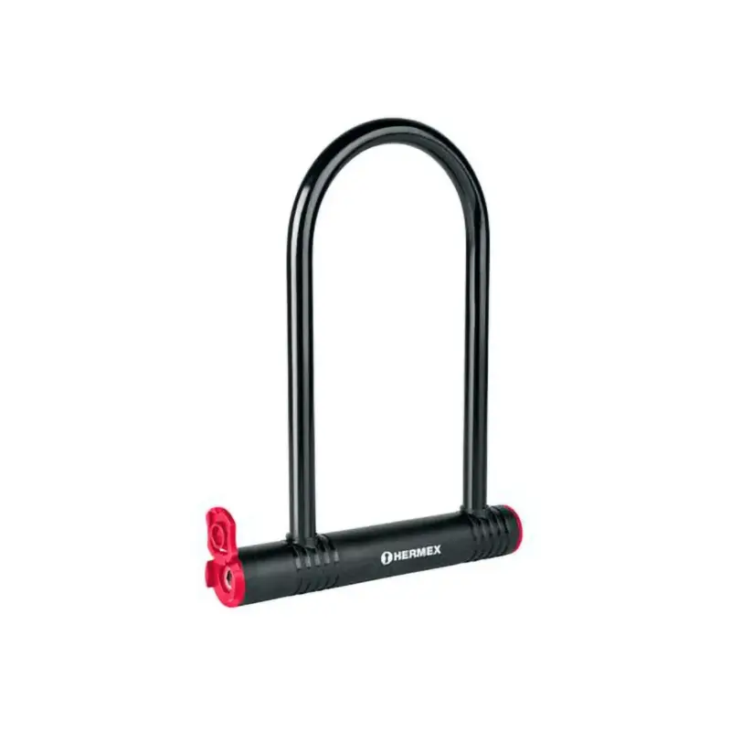 Cadena Rígido Tipo U Seguridad Para Bicicleta 14mm - Imagen 2