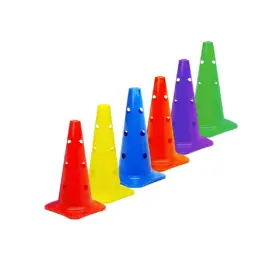 Pack X 6 Conos de 35cm c/orificios – Grueso