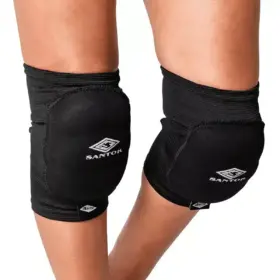 RODILLERA DE VOLEY SANTOR CON CÚPULA - NEGRO