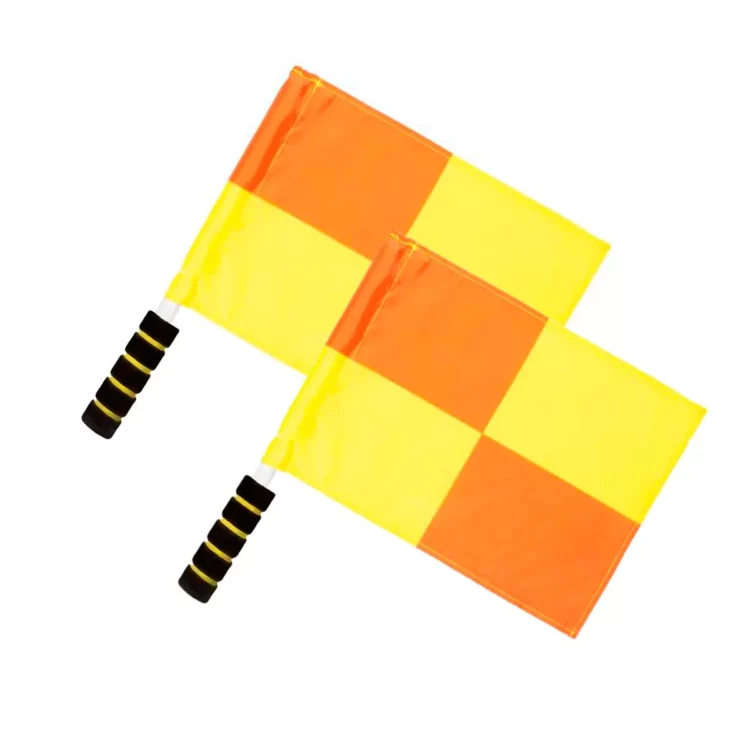 PAR BANDERINES PARA ARBITRO ASISTENTE DE FÚTBOL - Imagen 2