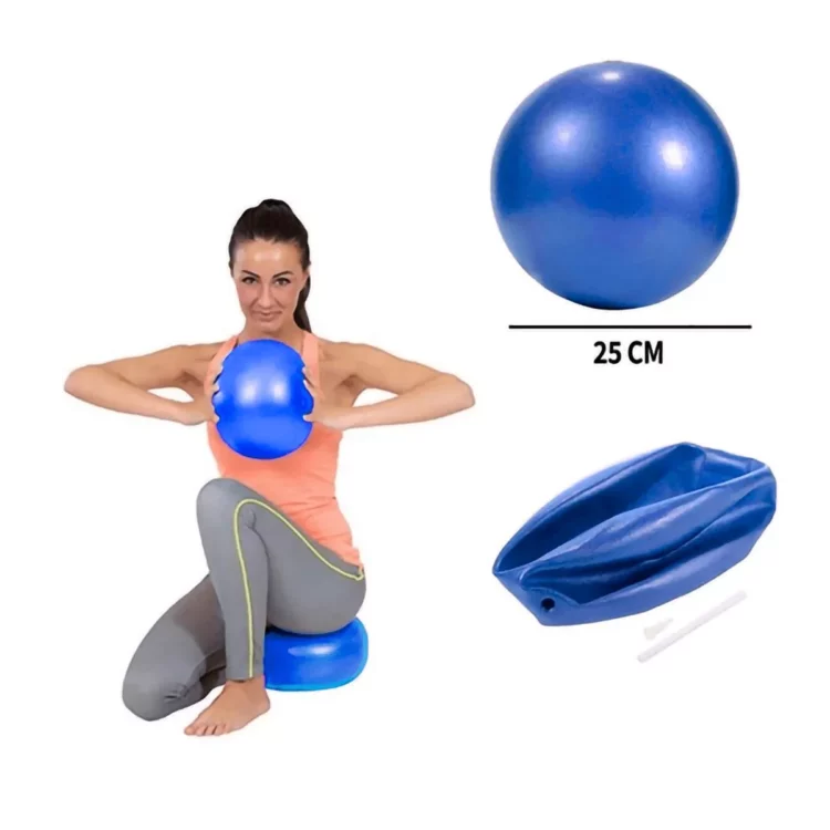 Aro de Yoga Pilates + Pelota de 25 CM - Imagen 3