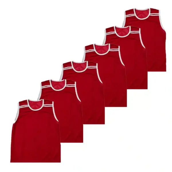 Kit de 6 Chalecos Manga Cero para Entrenamiento - Malla - Imagen 3