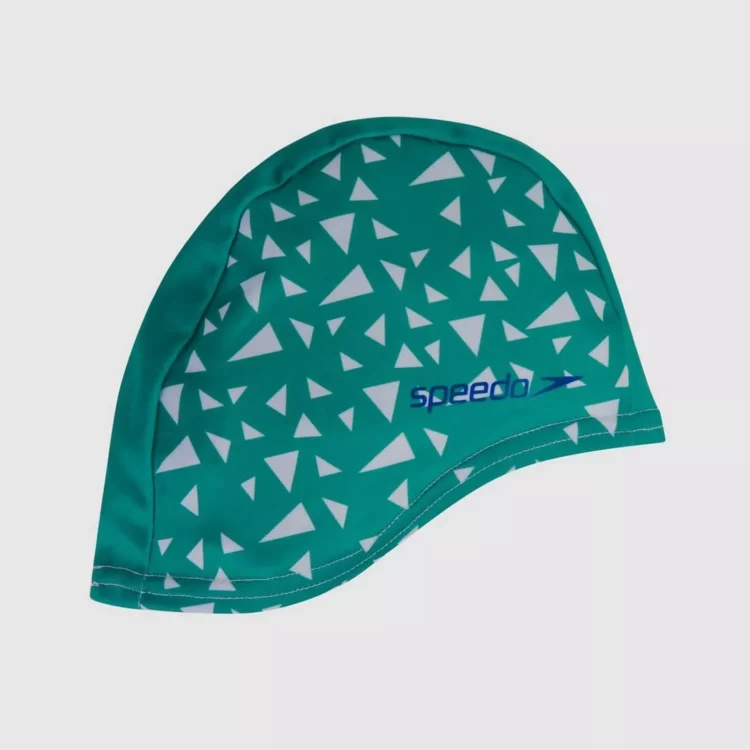 GORRO PARA NATACIÓN SPEEDO POLYESTER TURQUESA - JUNIOR - Imagen 2
