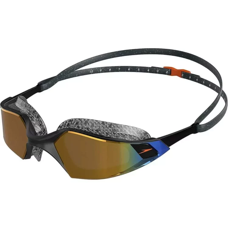 LENTE PARA NATACIÓN SPEEDO AQUAPULSE PRO MIRROR - BLACK/GOLD