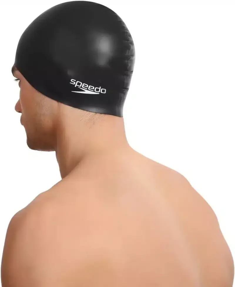 GORRO PARA NATACIÓN SPEEDO PLAIN FLAT SILICONA - ADULTO - Imagen 4