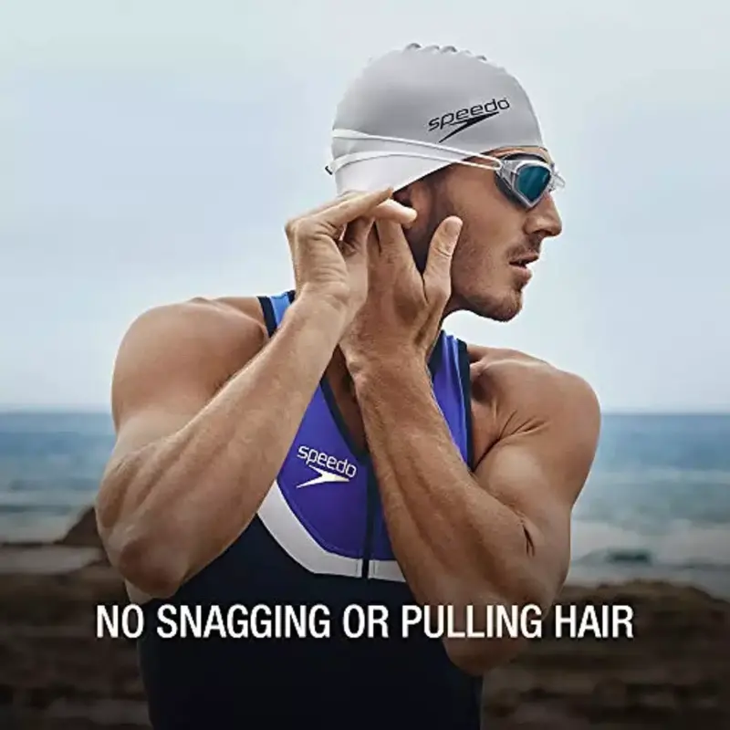 GORRO PARA NATACIÓN SPEEDO PLAIN FLAT SILICONA - ADULTO - Imagen 3