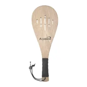 PALETA PARA FRONTÓN ACRÓBATAS - MADERA CON RANURAS Y LLAVE