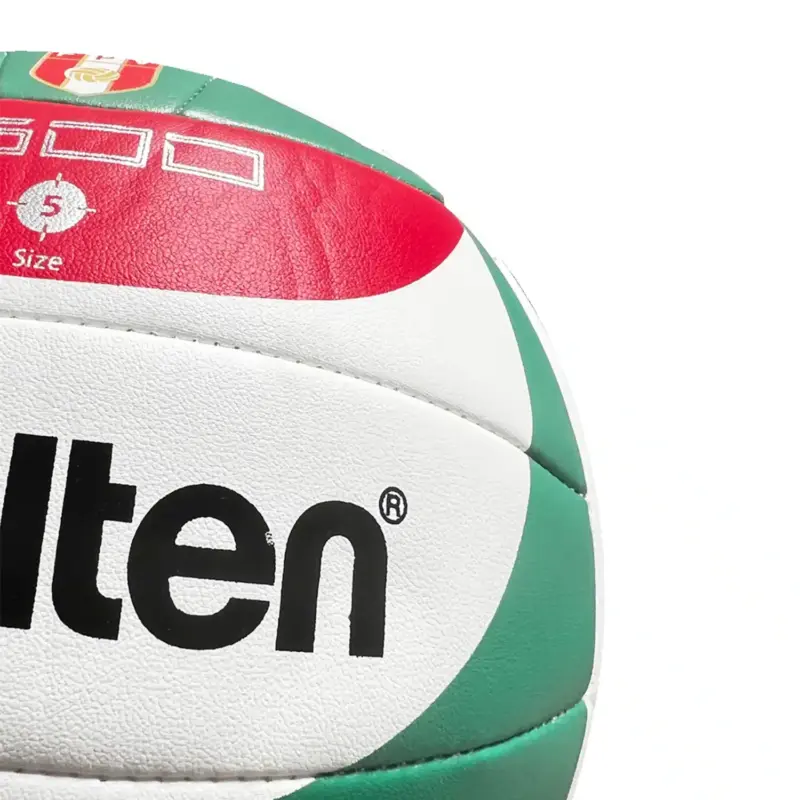 PELOTA PARA VOLEY MOLTEN #V5M-1500 COSIDO #5 WH/GREE/RED - Imagen 4