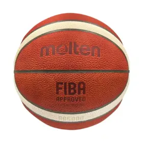 PELOTA PARA BASKET MOLTEN #BG5000 CUERO NATURAL PREMIUM