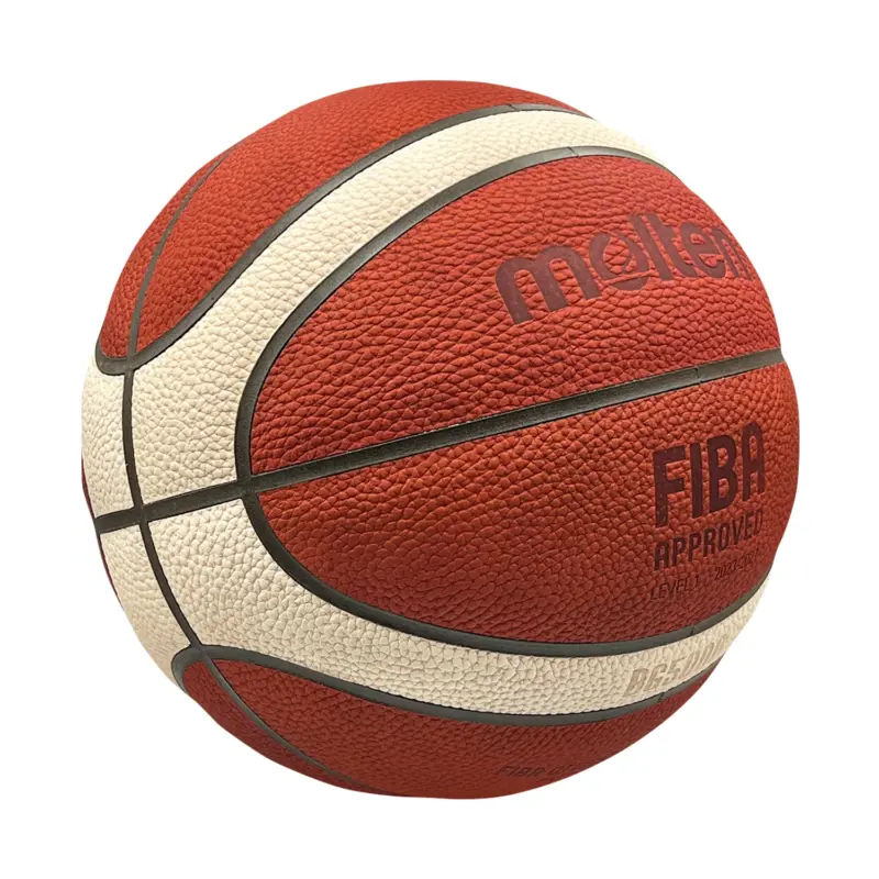 PELOTA PARA BASKET MOLTEN #BG5000 CUERO NATURAL PREMIUM - Imagen 2
