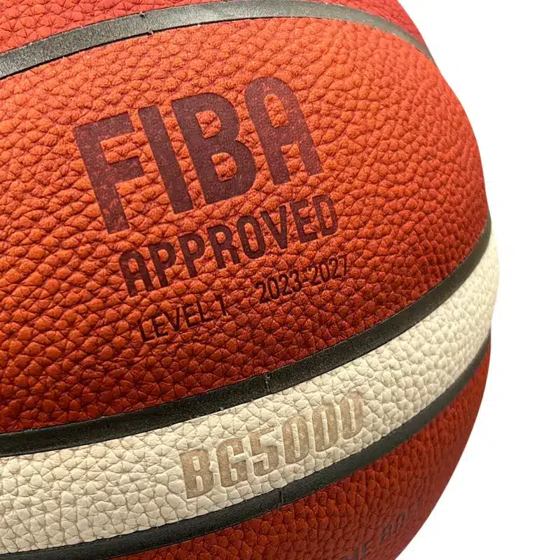 PELOTA PARA BASKET MOLTEN #BG5000 CUERO NATURAL PREMIUM - Imagen 5