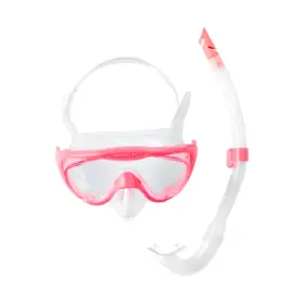 SNORKEL SPEEDO SET GLIDE JUNIOR - ROSADO