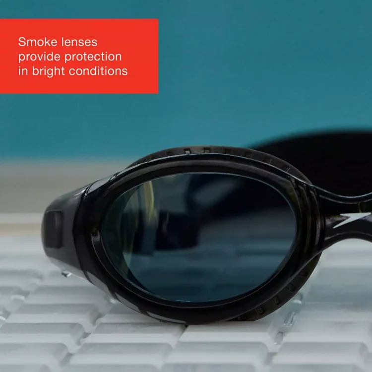 LENTE PARA NATACIÓN SPEEDO FUTURA BIOFUSE FLEXISEAL ADULTO BLACK/SMOKE - Imagen 5
