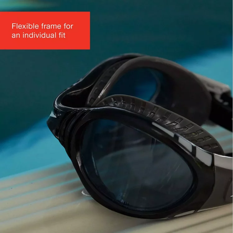 LENTE PARA NATACIÓN SPEEDO FUTURA BIOFUSE FLEXISEAL ADULTO BLACK/SMOKE - Imagen 6