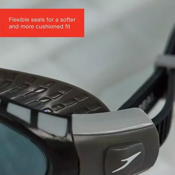 LENTE PARA NATACIÓN SPEEDO FUTURA BIOFUSE FLEXISEAL ADULTO BLACK/SMOKE - Imagen 7