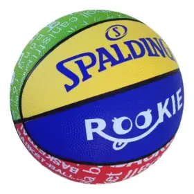 Alternative view of PELOTA PARA BASKET SPALDING ROOKIE MULTICOLOR #5