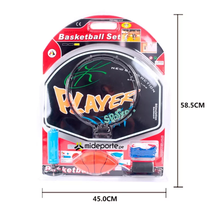 TABLERO PARA BASKET KIDS - SET COMPLETO - Imagen 3