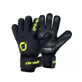 GUANTES DE ARQUERO FÚTBOL ORBIT SHADOW - NEGRO/AMARILLO