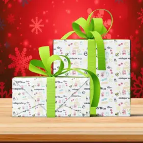 ENVOLTURA DE PAPEL DE REGALO