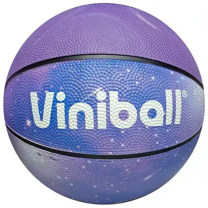 PELOTA PARA BASKET VINIBALL GALAXY GOMA #5 - Imagen 2