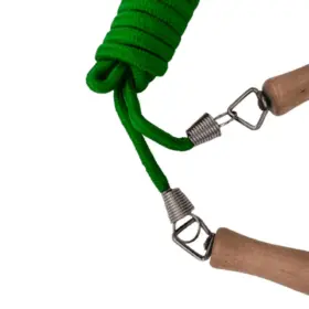 Alternative view of SOGA PARA SALTAR X-FIT CON MANGO DE MADERA