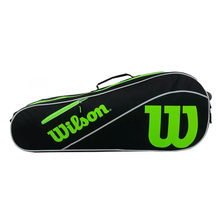 RAQUETERO WILSON ADVANTAGE III (NEGRO/VERDE)