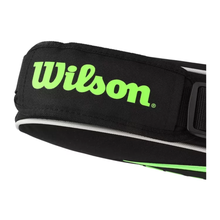 RAQUETERO WILSON ADVANTAGE III (NEGRO/VERDE) - Imagen 3
