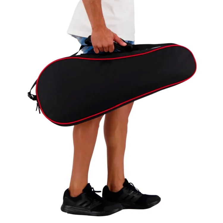 RAQUETERO WILSON ADVANTAGE III (NEGRO/ROJO) - Imagen 5