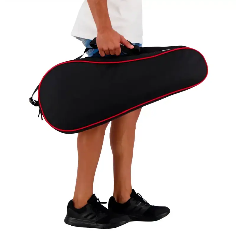 RAQUETERO WILSON ADVANTAGE III (NEGRO/ROJO) - Imagen 5
